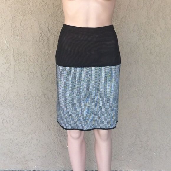 Gianfranco Ferre stretch duel color pencil skirt - Picture 1 of 8